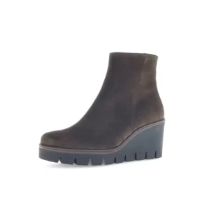Gabor - boots compensés - brun