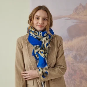 Storiatipic - foulard Lolita bleu print